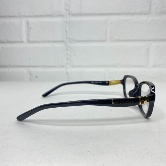 Michael Kors MK 4025F 3005 Sadie IV Rectangle Black Gold Eyeglasses H2409 - Picture 5 of 8